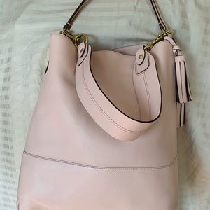 Coach pink hobo